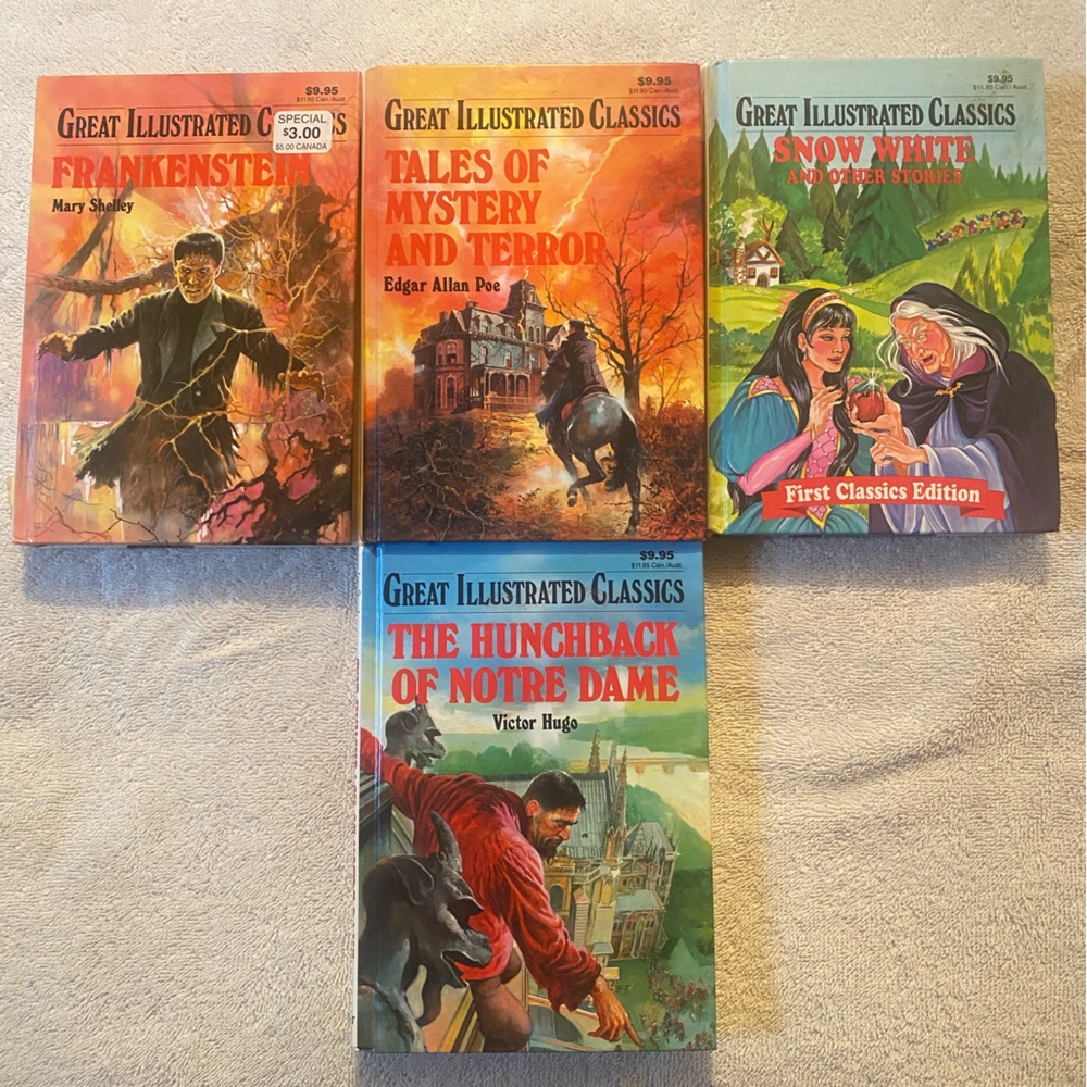 Great Illustrated Classics Kid Books